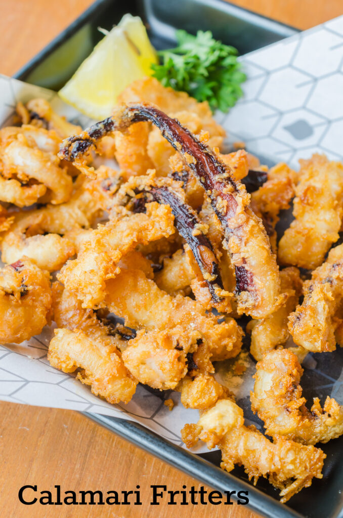 fried calamari fritters