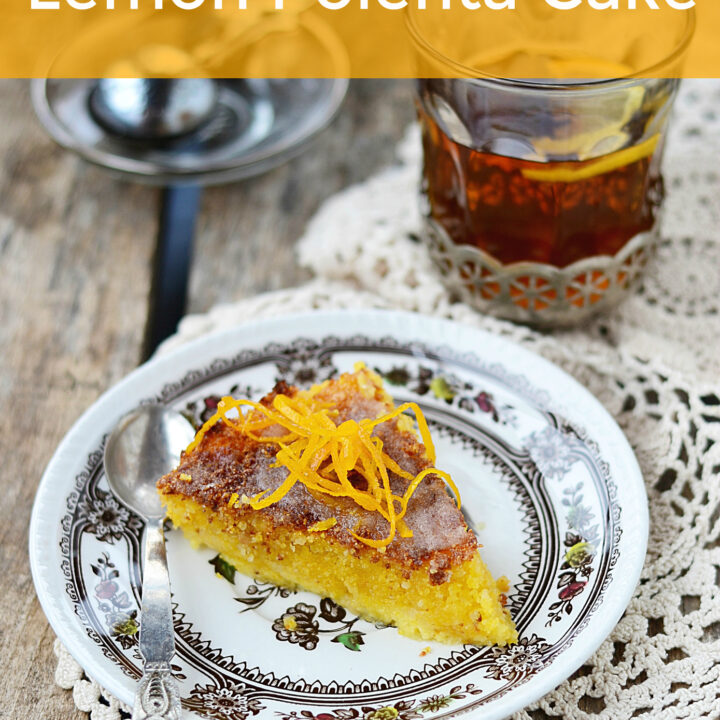 Lemon Polenta Cake