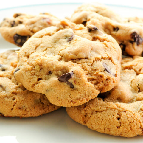 Chocolate Chip and Walnut Cookies