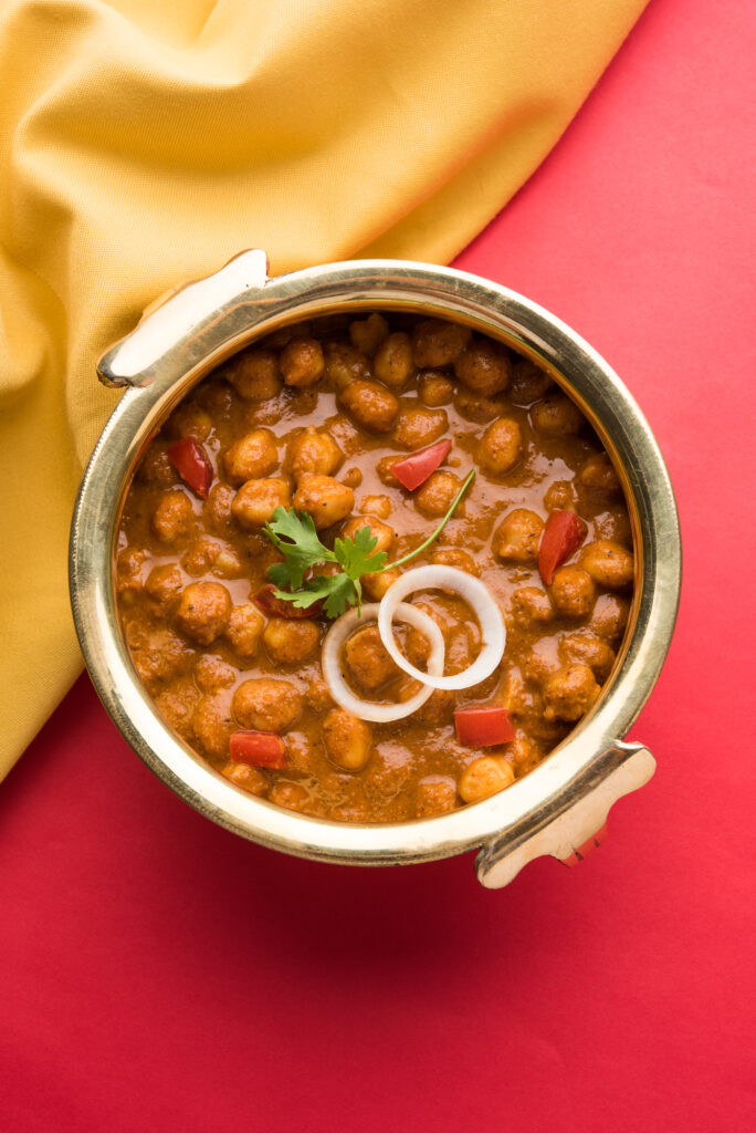 chana masala with meat