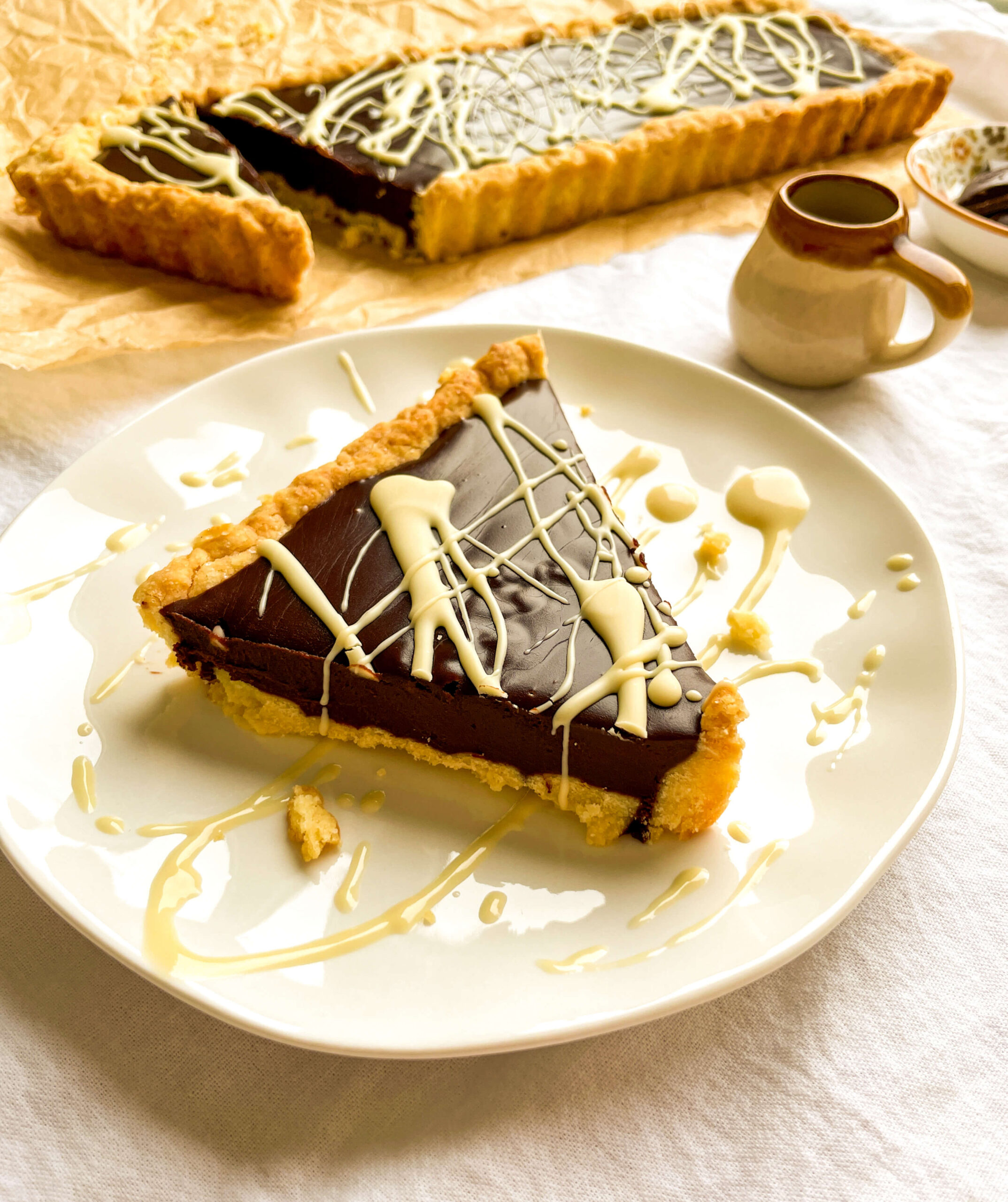 Kahlua Chocolate Coffee Tart