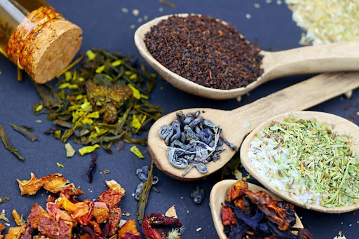 selection of teas