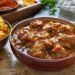 madras curry lamb in bowl